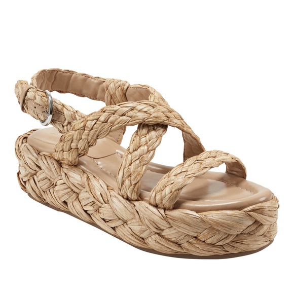 NWOT Marc Fisher Genie Espadrille Sandal - Picture 2 of 6